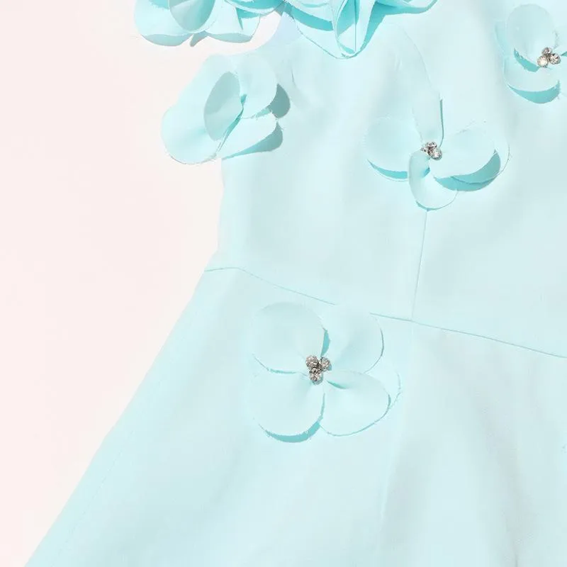 3D Flower Chic Dress