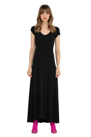 6 Tier Cap Slv Dress