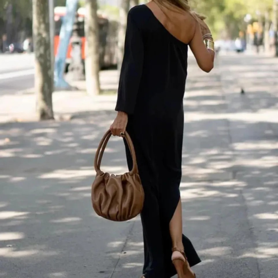 Aiden™ - Chic Asymmetrical One-Shoulder Dress