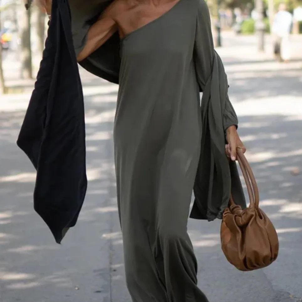 Aiden™ - Chic Asymmetrical One-Shoulder Dress