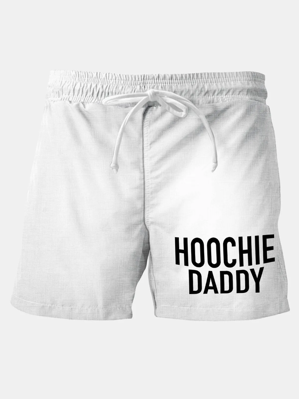 Alohadaddy Cotton-Linen Hoochie Daddy Men's Breathable Natural Casual  Shorts
