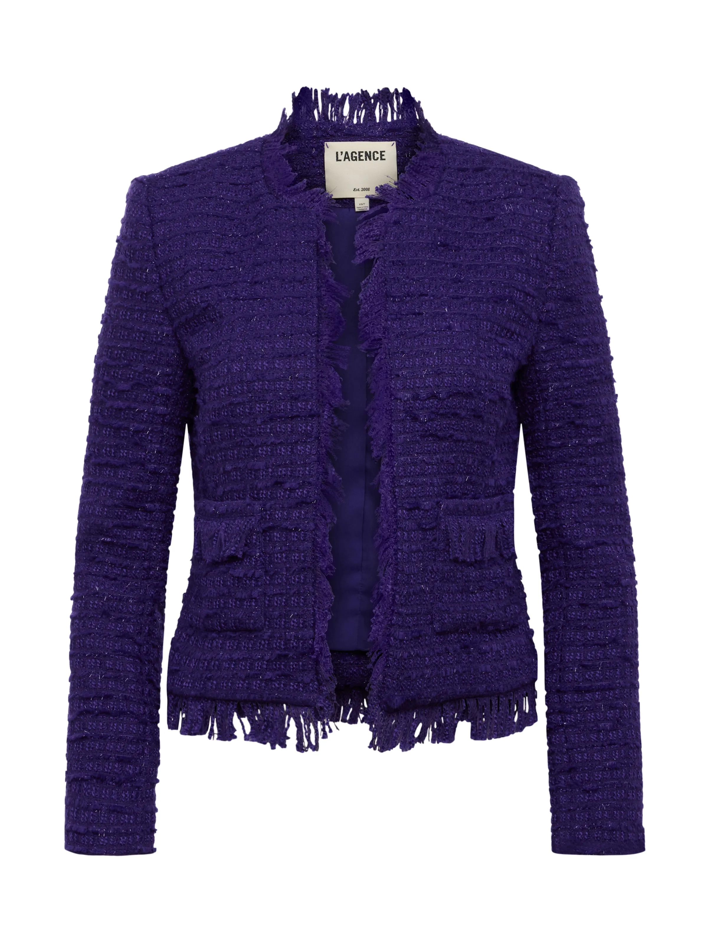 ANGELINA BLAZER - DEEP VIOLET