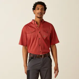 Ariat Rebar MT VT DS Button-Down SS Work Shirt