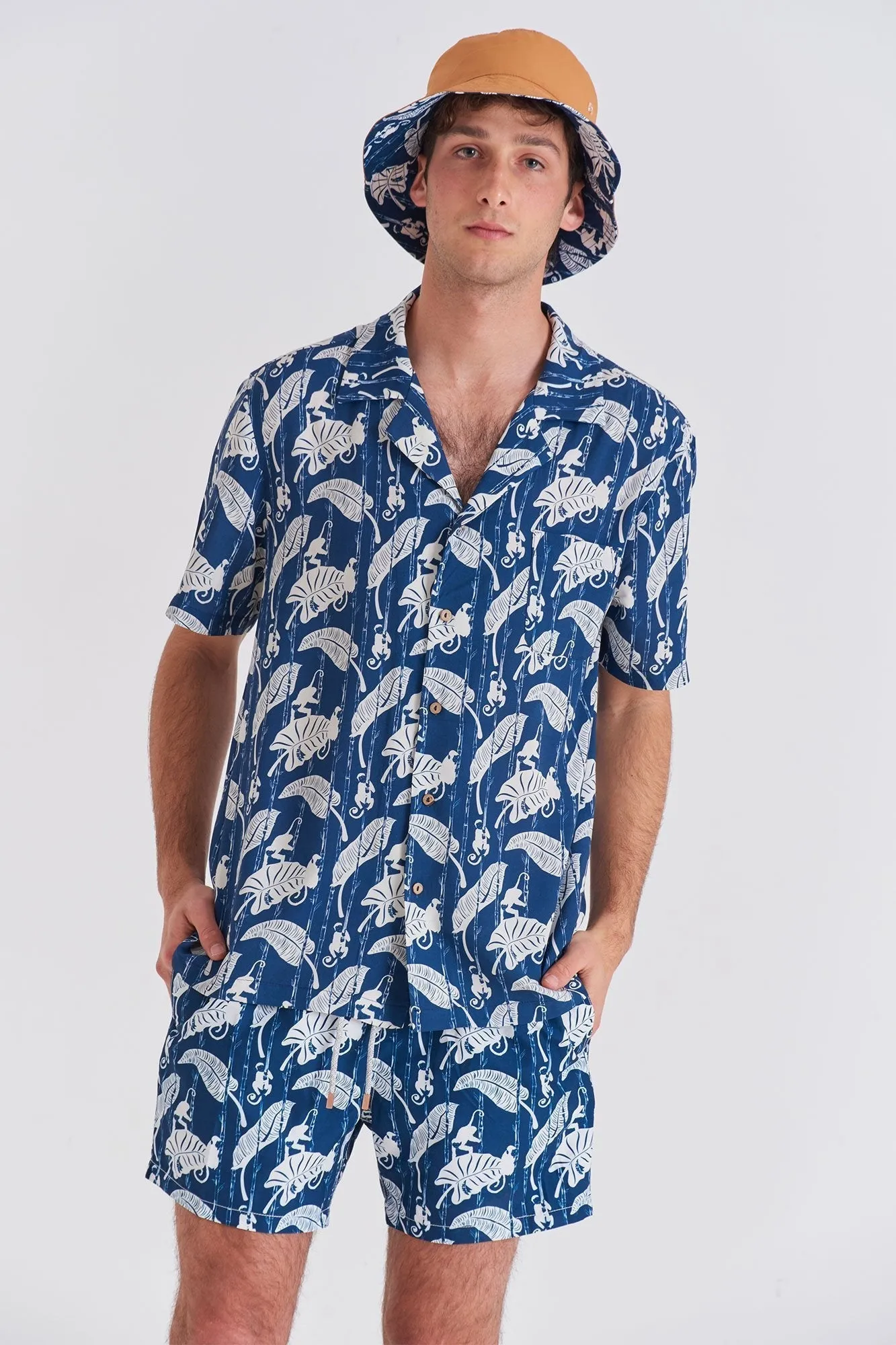 Bamboo Camp-Collar Shirt