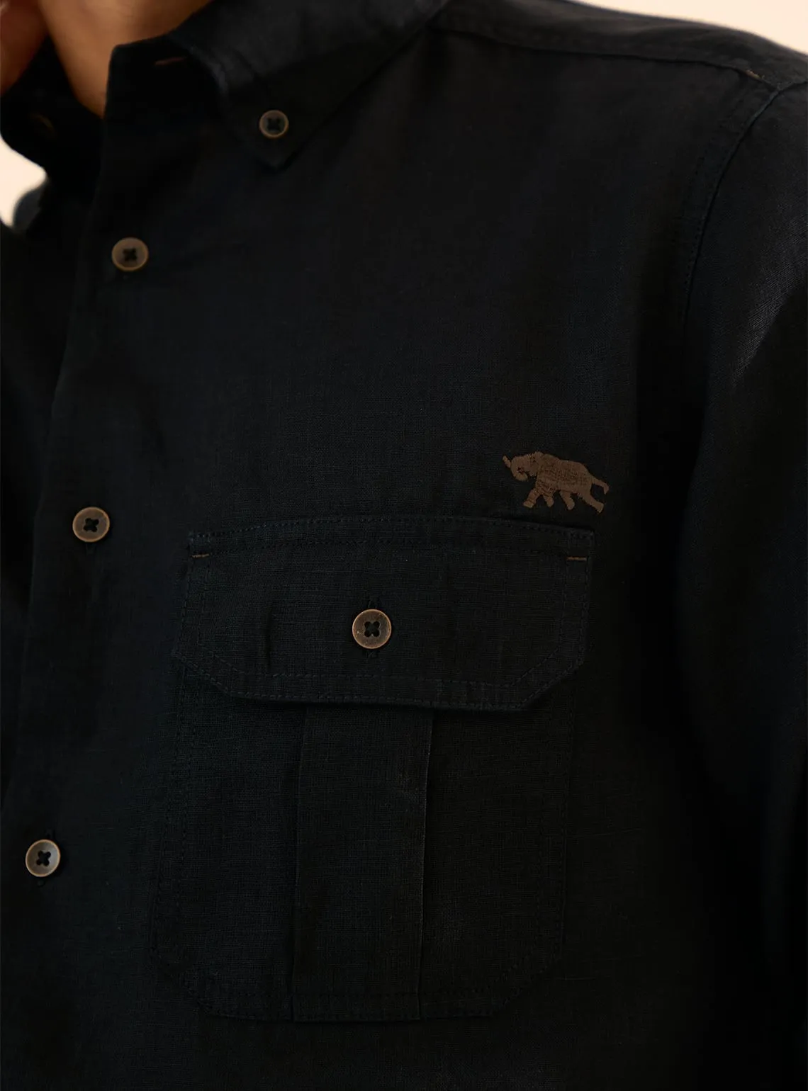 Black Charcoal Explorer Shirt