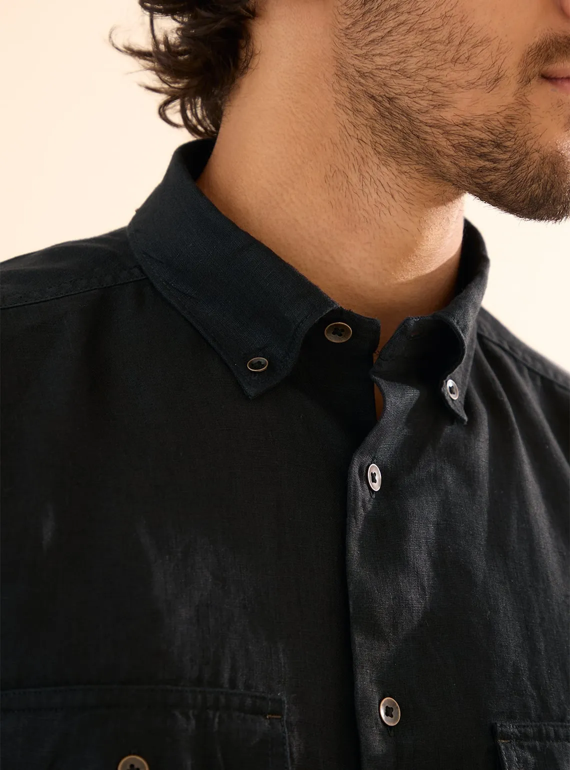 Black Charcoal Explorer Shirt