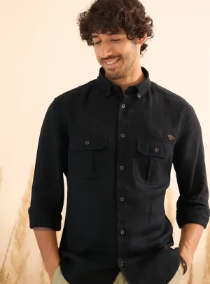 Black Charcoal Explorer Shirt