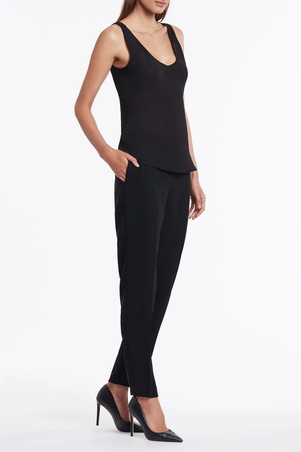 BLACK COMPLETE THE LOOK CAMISOLE