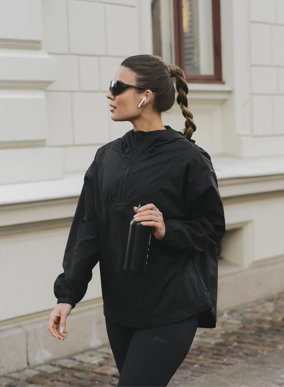 Black Lightweight Anorak