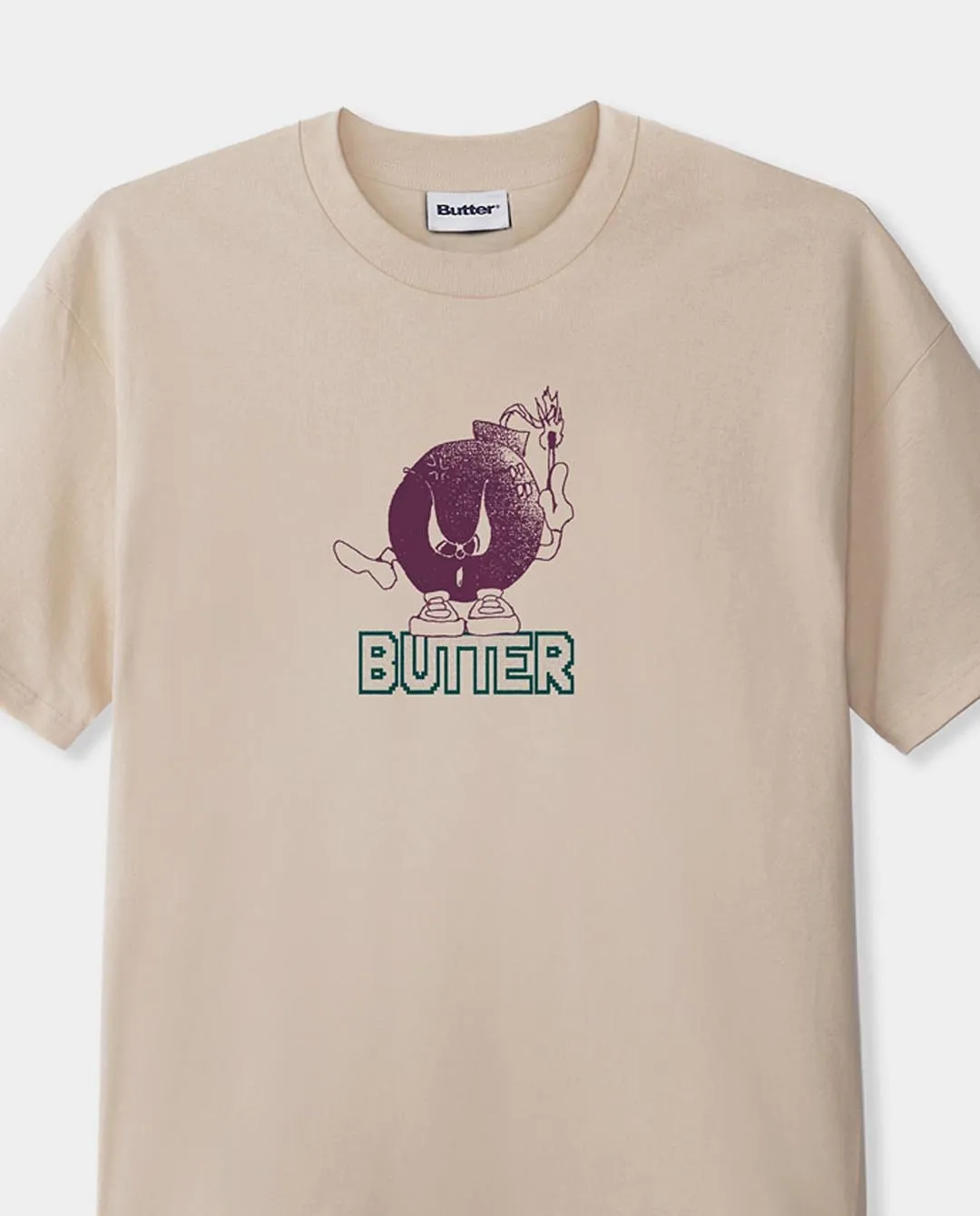 Butter Goods - Bomb T-Shirt - Sand