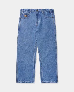 Butter Goods - Pooch Relaxed Denim Jeans - Washed Indigo
