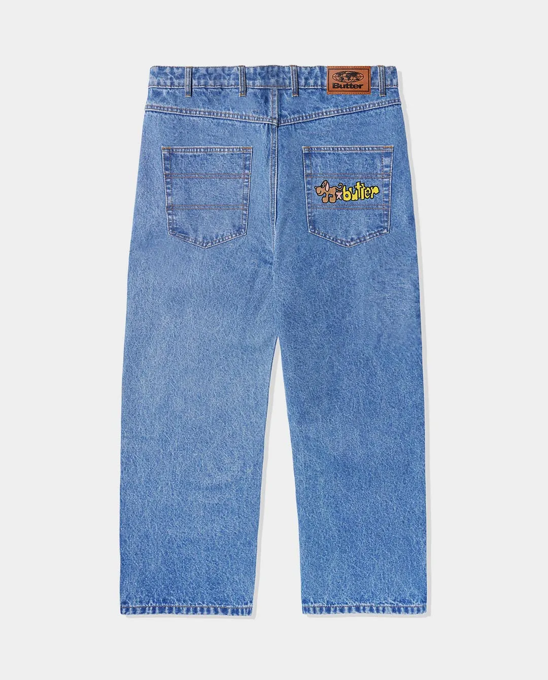 Butter Goods - Pooch Relaxed Denim Jeans - Washed Indigo