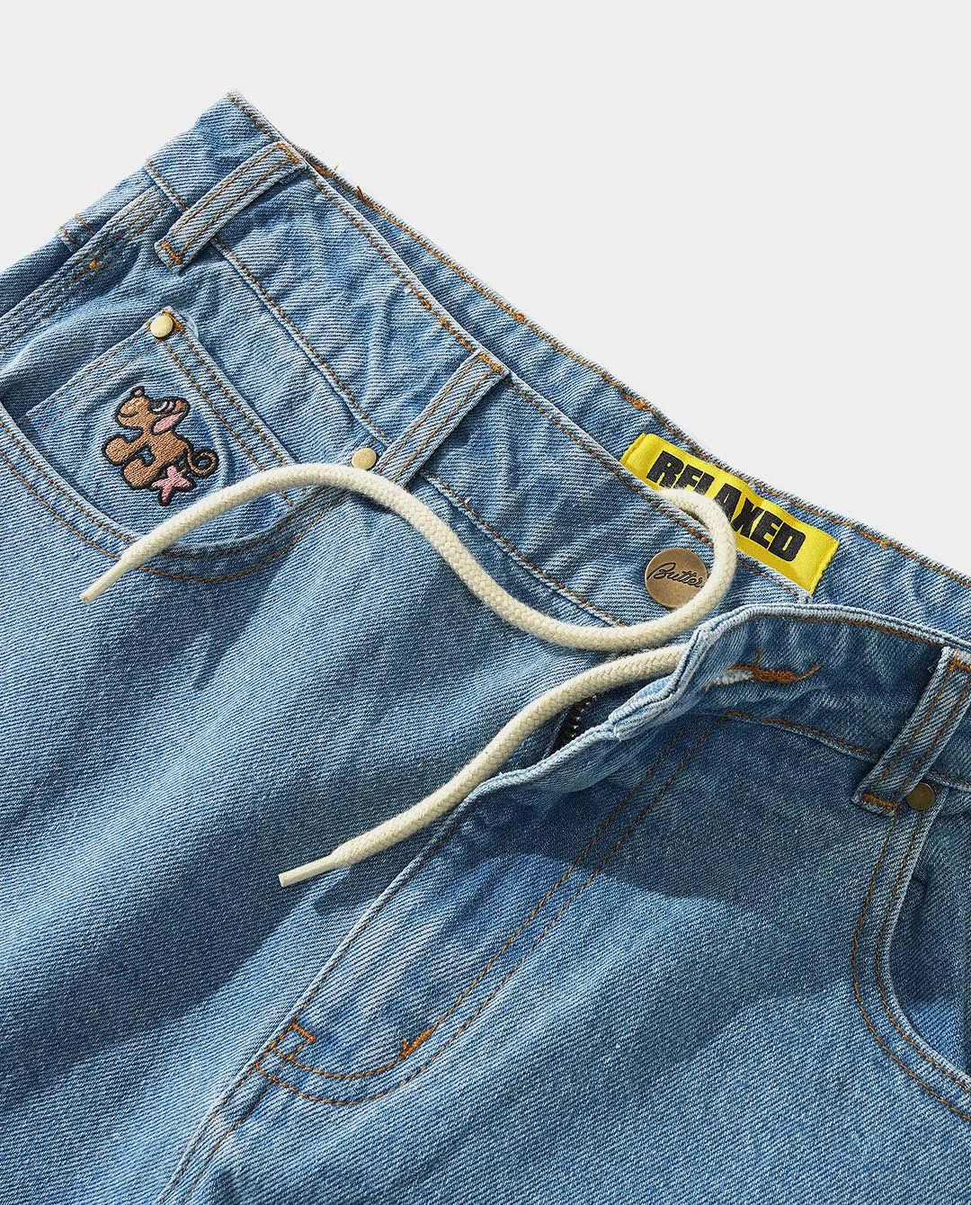 Butter Goods - Pooch Relaxed Denim Jeans - Washed Indigo
