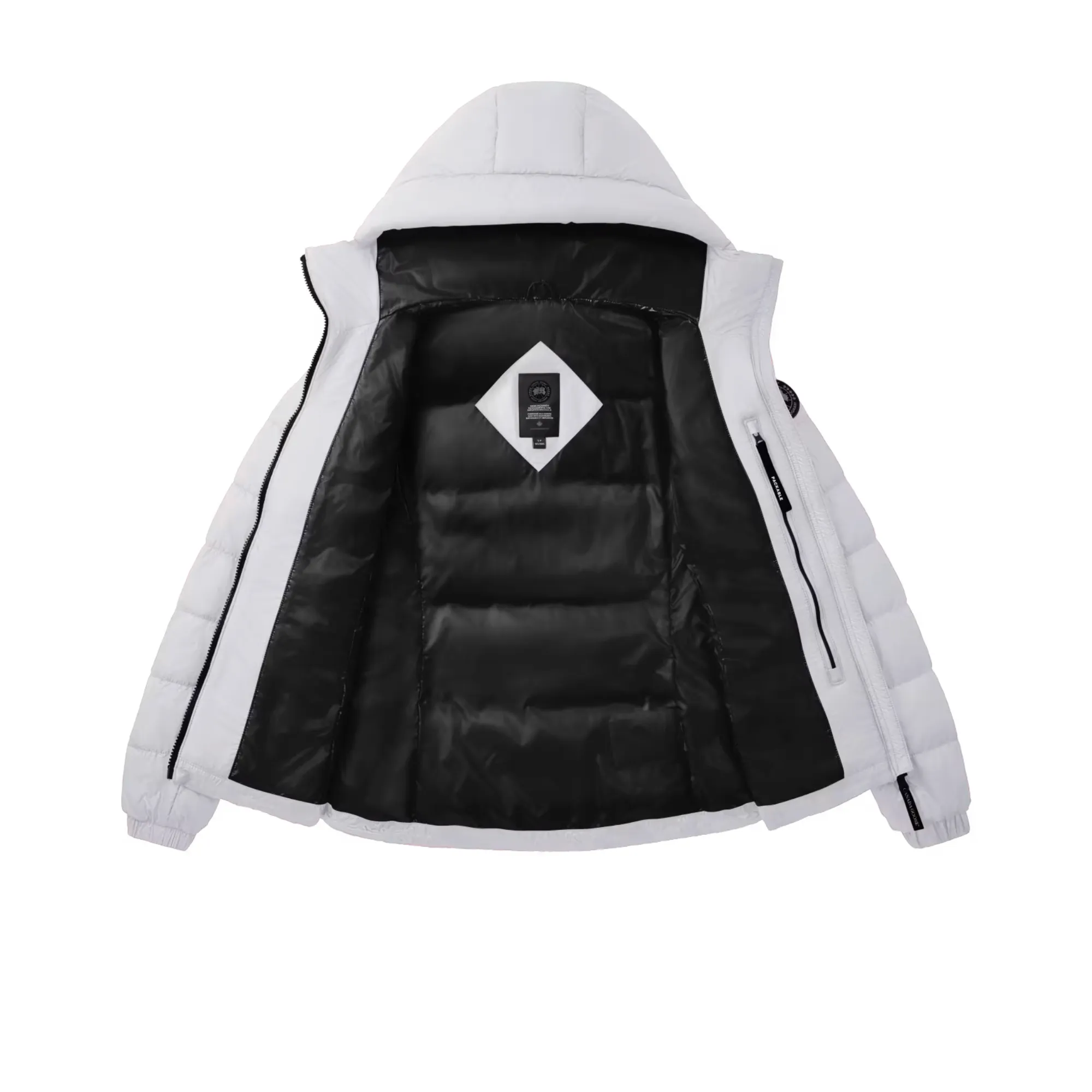 CANADA GOOSE ABBOTT HOODY BLACK LABEL WOMEN