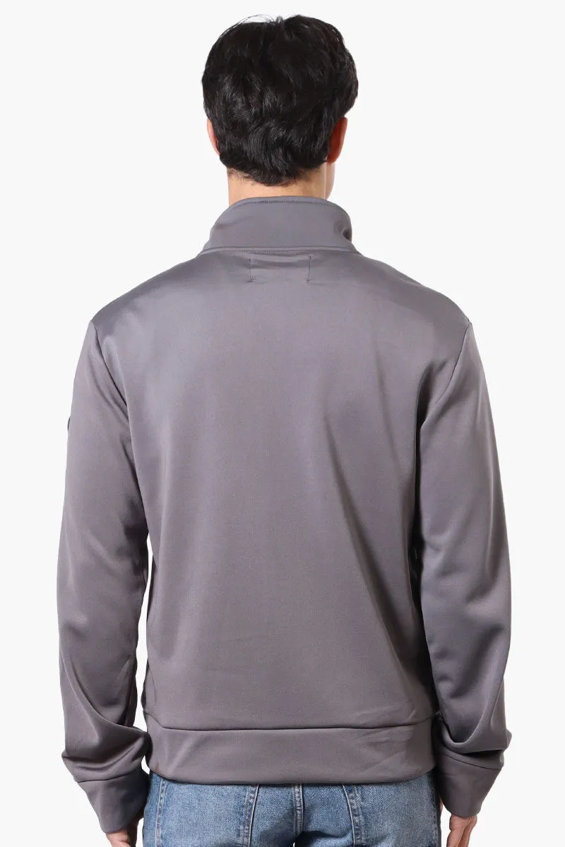 Canada Weather Gear Puffer Techno Fleece Lightweight Jacket - Grey