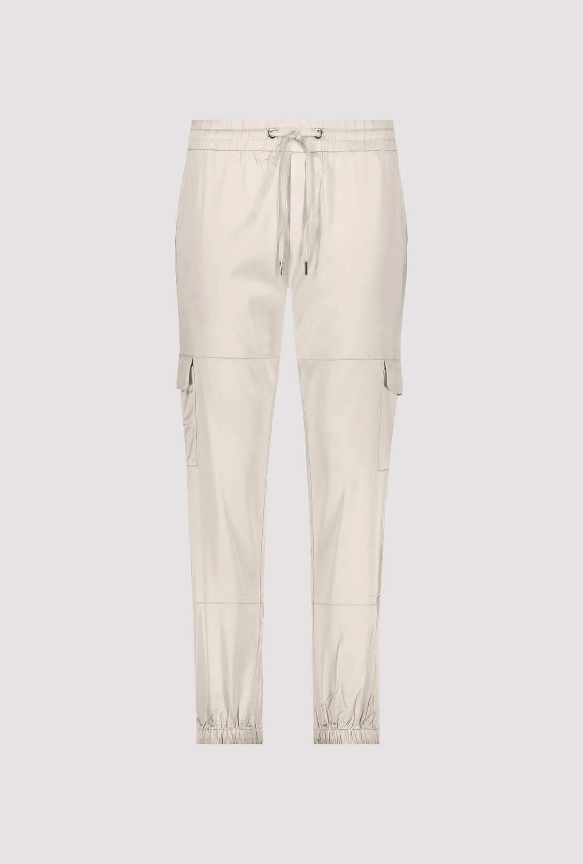 Cargo Jogger Satin Pants