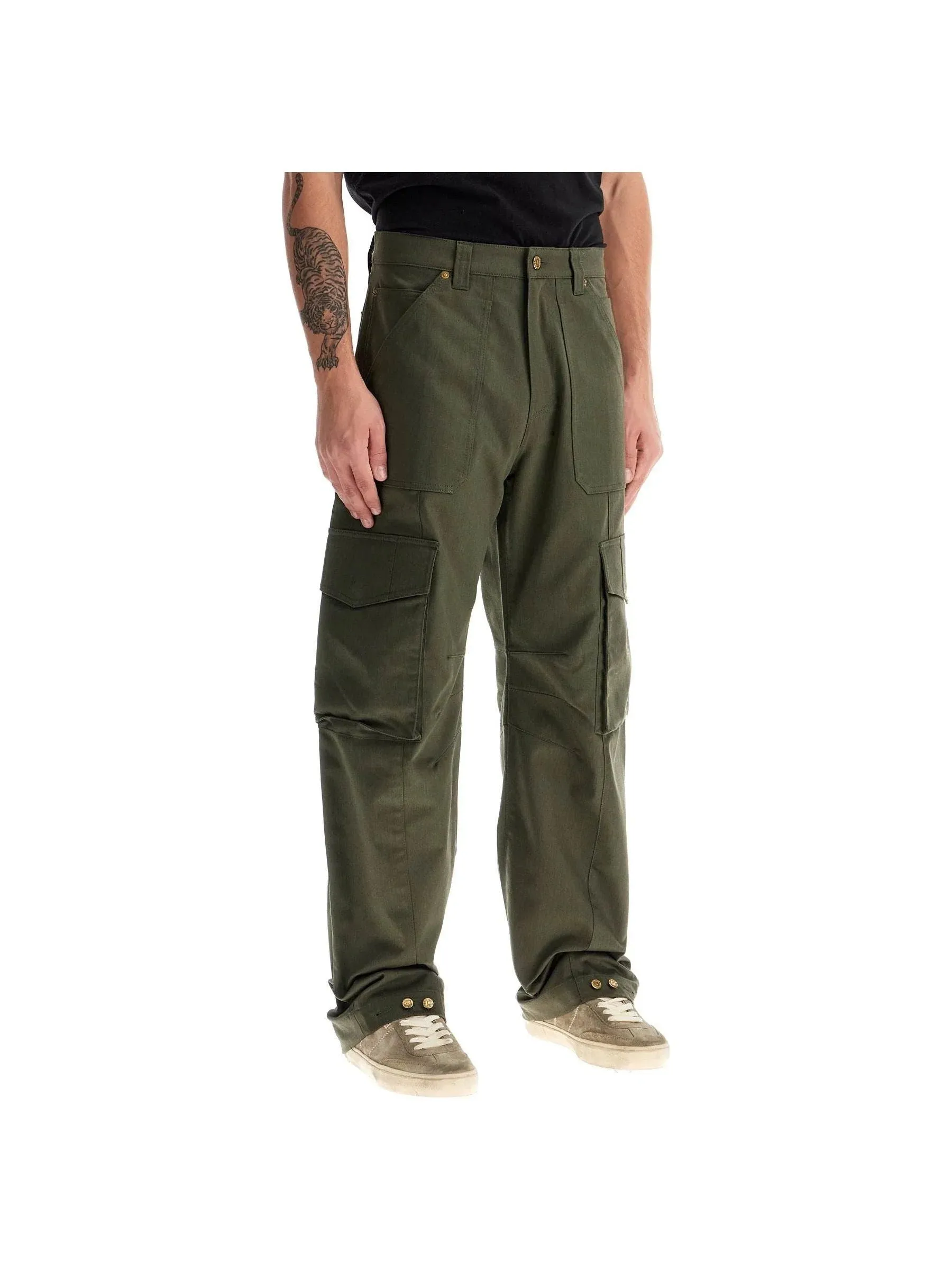 Cargo Twill Trousers