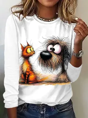 Chicmy- Casual Animal T-Shirts