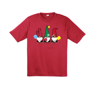 Christmas Gnomes | Men's Short Sleeve Athletic Shirt | 100% Polyester