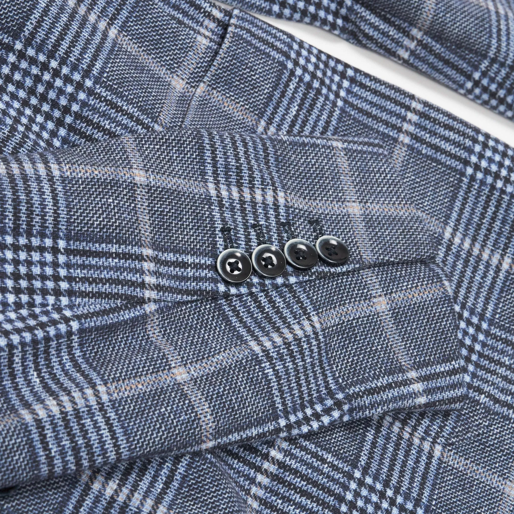 Circolo 1901 Easy To Wear Men's Plaid Blue Blazer