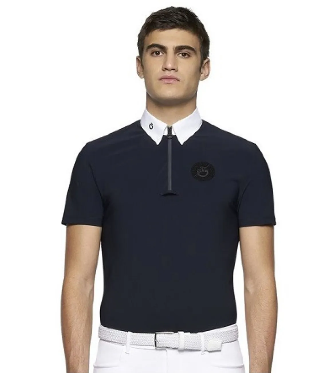 CT TEAM MULTI-LOGO S/S MEN'S COMP POLO
