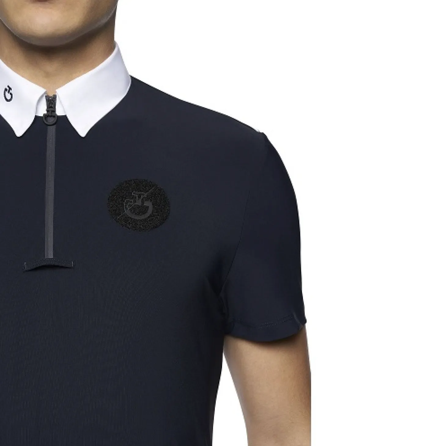 CT TEAM MULTI-LOGO S/S MEN'S COMP POLO