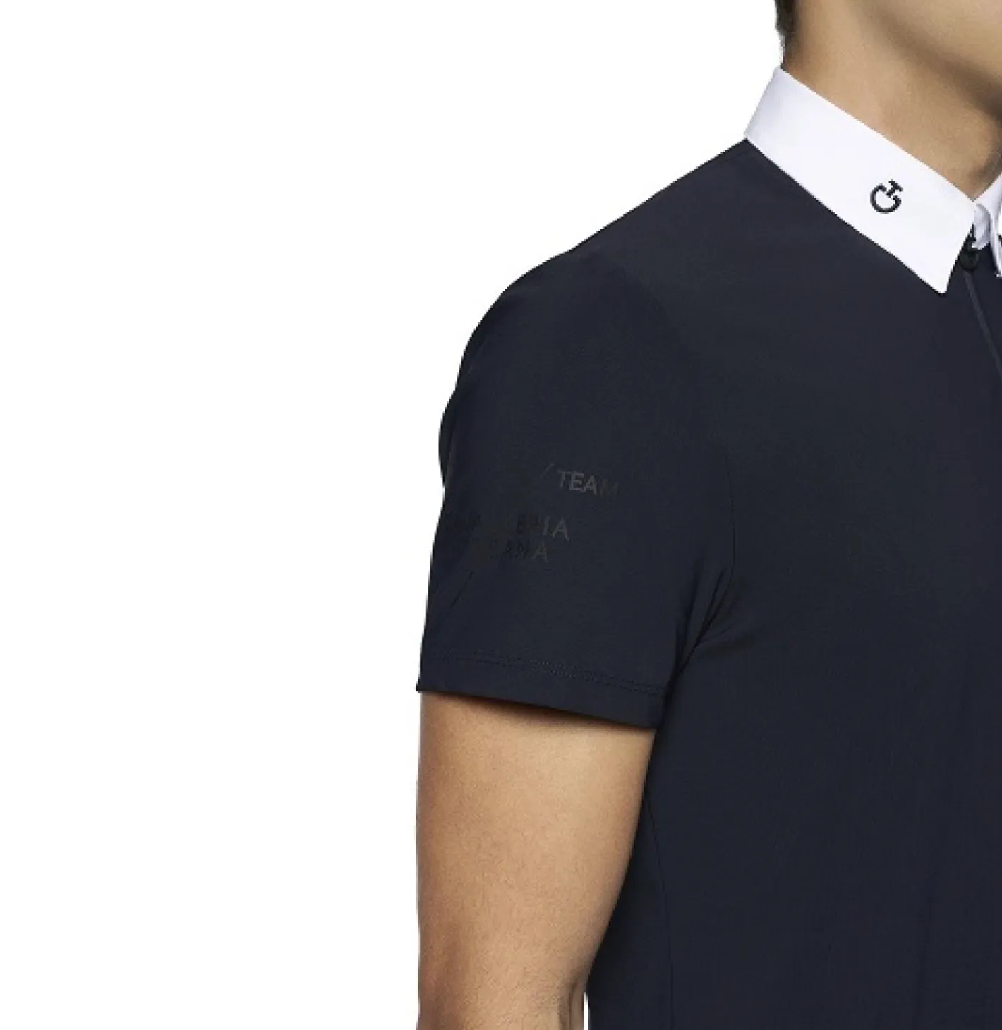 CT TEAM MULTI-LOGO S/S MEN'S COMP POLO