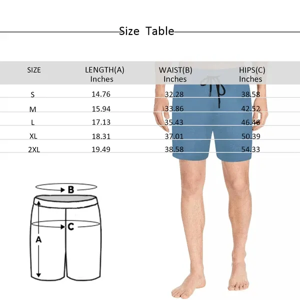 Custom Girlfriend Face Men's All Over Print T-shirt Lightweight Breathable Shorts Suits