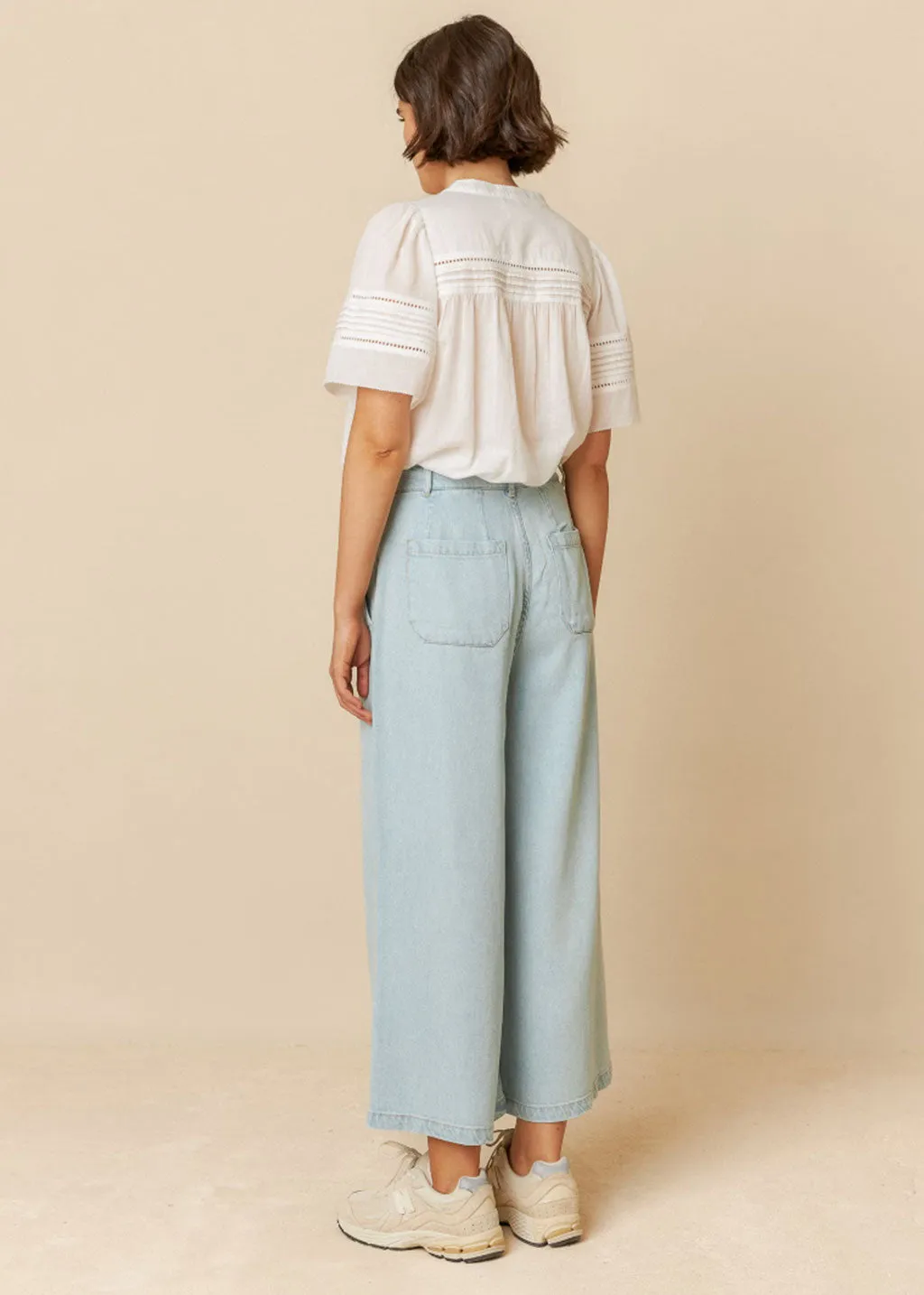 Denim-Effect Pants | I&C