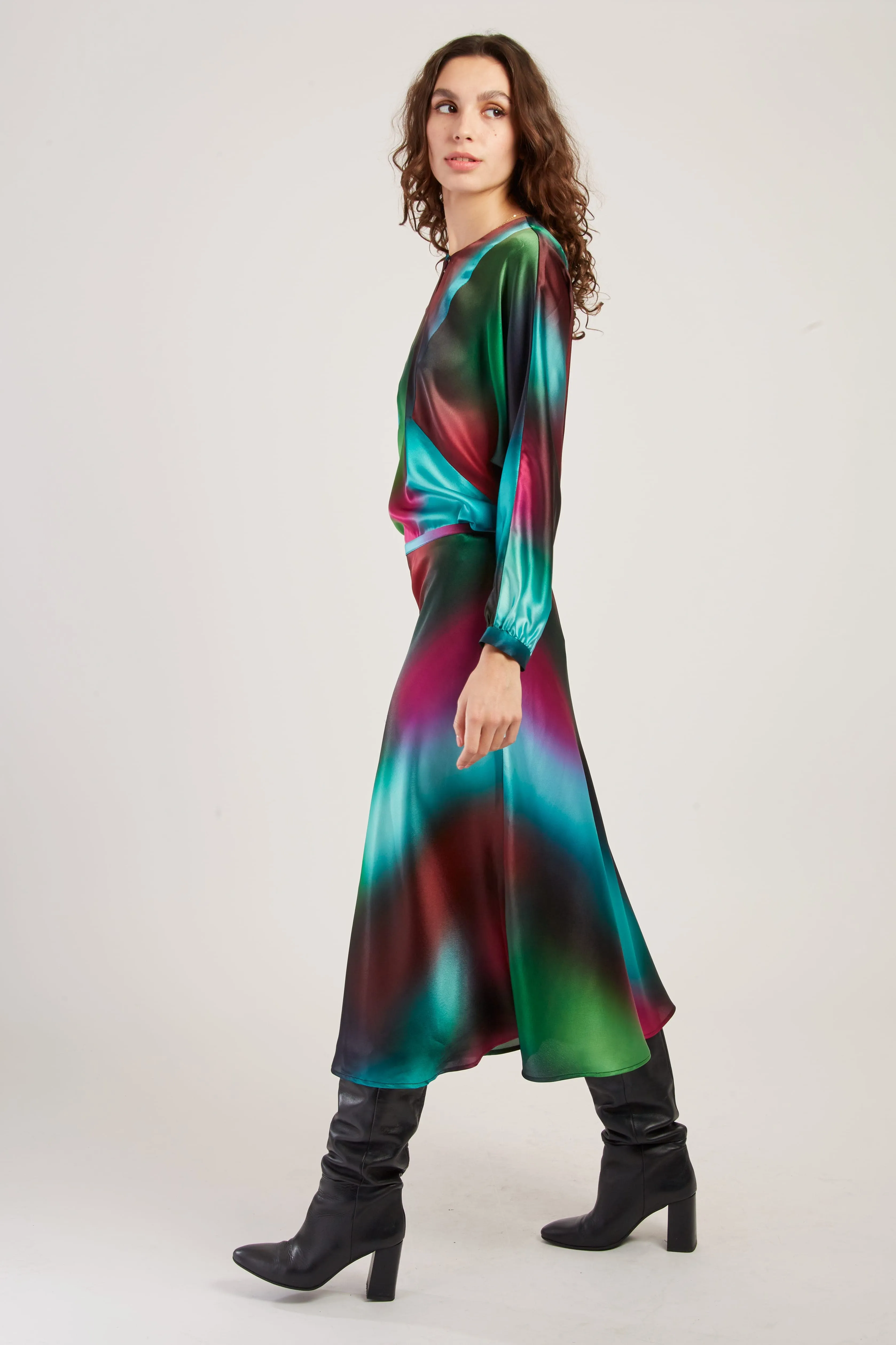 Derhy Ombre Skirt