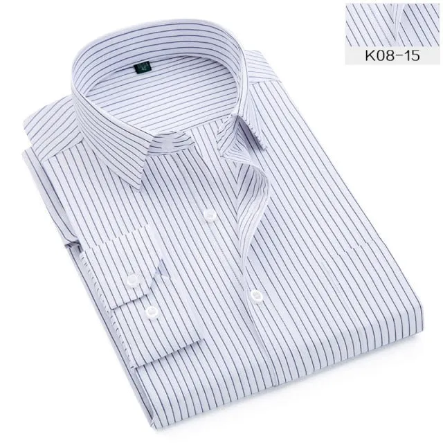 Designer Men Shirt Long Sleeve Casual Shirt Slim Fit Print Shirts