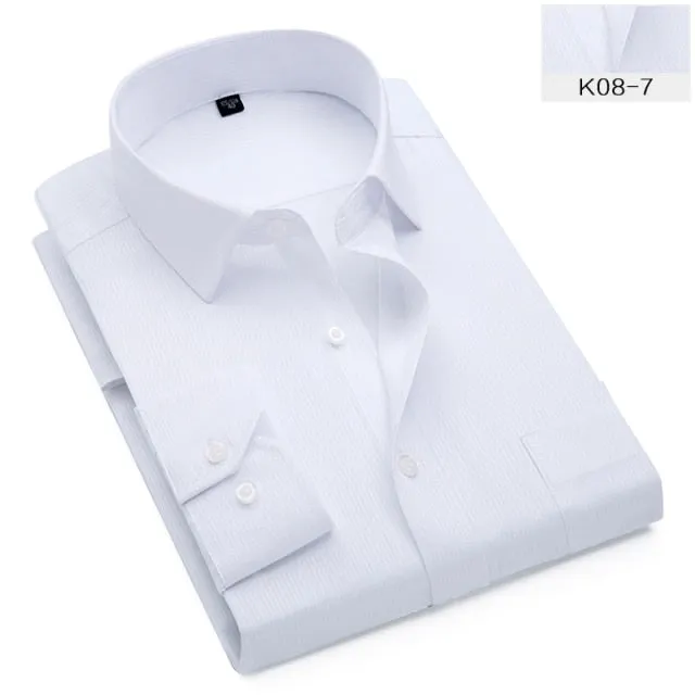 Designer Men Shirt Long Sleeve Casual Shirt Slim Fit Print Shirts