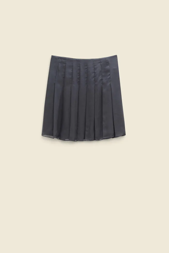 Dorothee Schumacher Playful Lightness Skirt in Anthracite