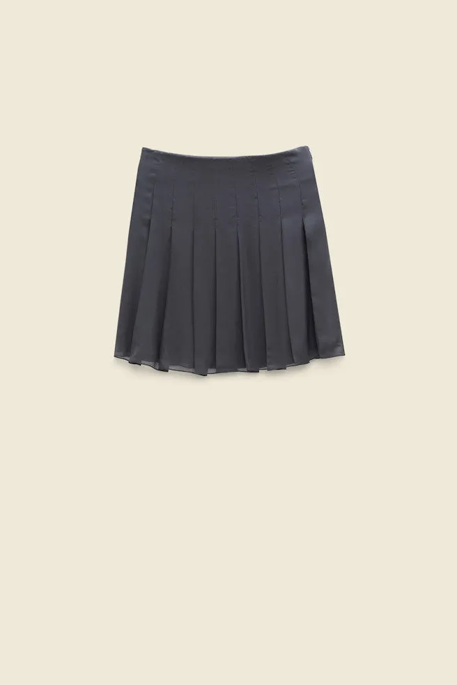 Dorothee Schumacher Playful Lightness Skirt in Anthracite