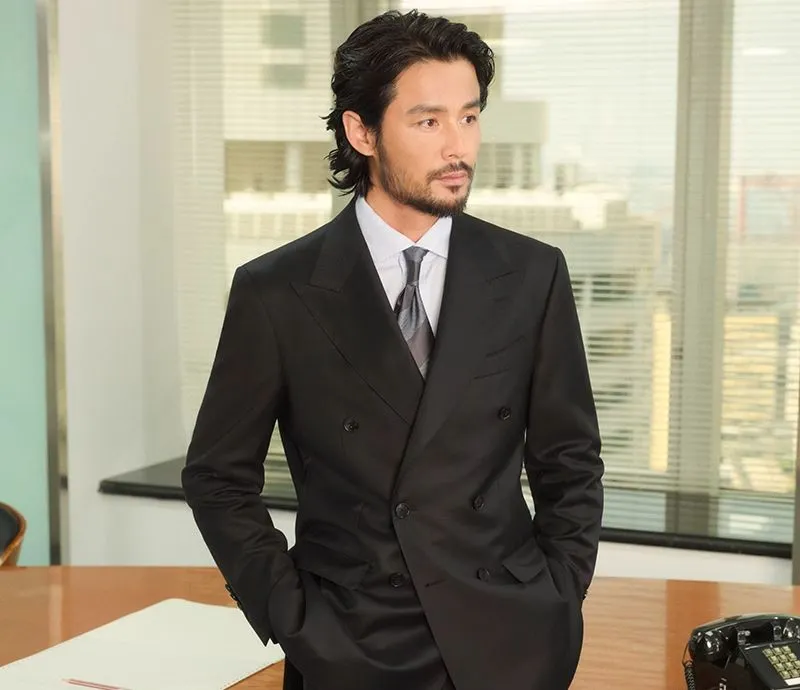 Double-Breasted Commuter Suit