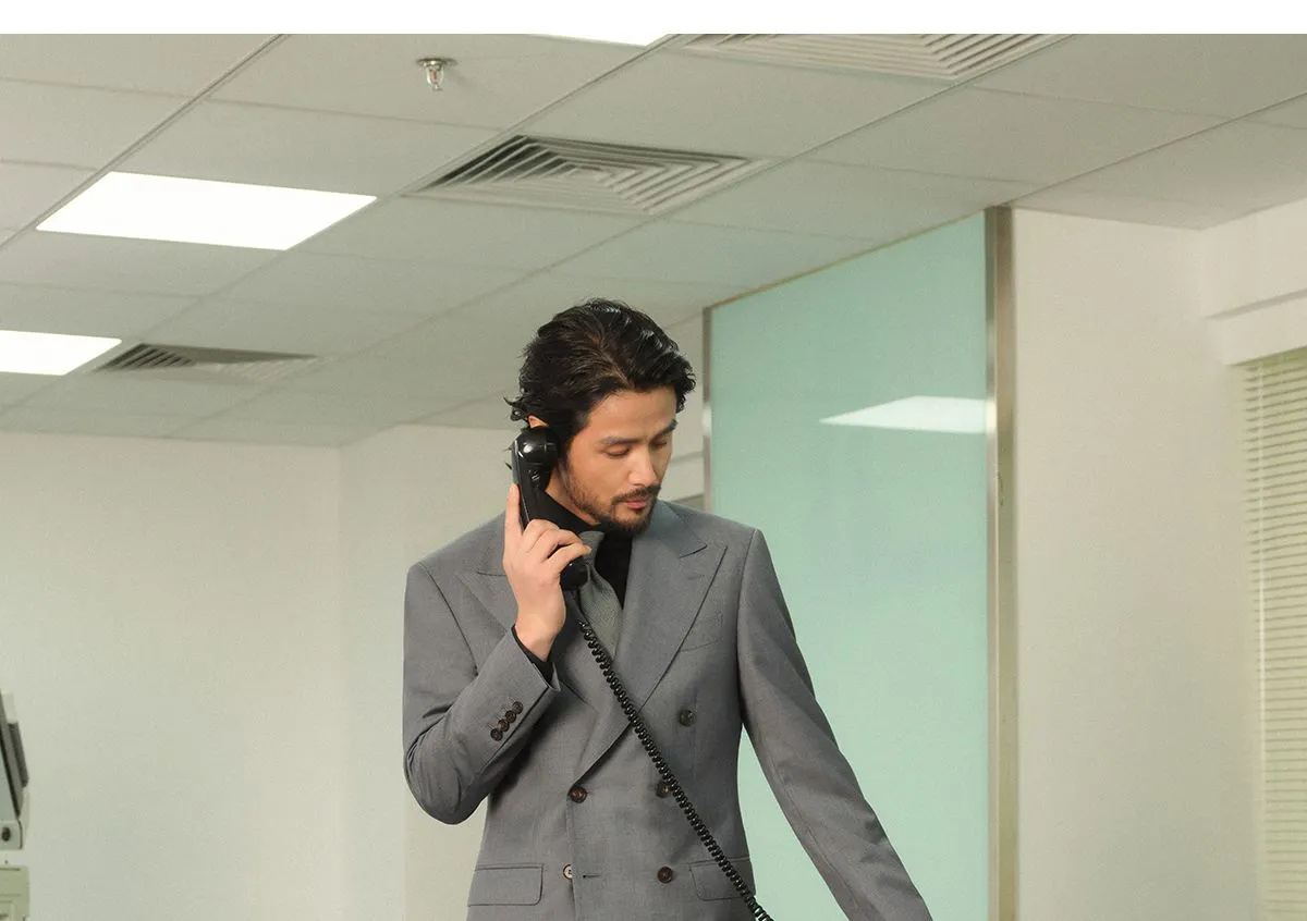 Double-Breasted Commuter Suit
