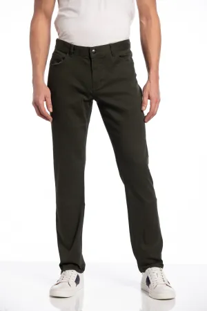 Dylan 5 Pocket Pant in Forest Green
