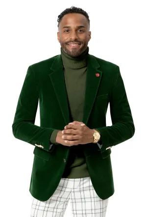 EJ Samuel Modern Fit Blazer J134-Green