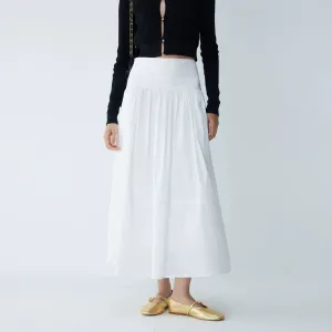 Elegant High-Waisted A-Line Skirt
