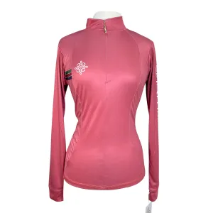 Espoir Lumiere Eternal Collection Quarter Zip Sun Shirt in Plum - Women's Medium
