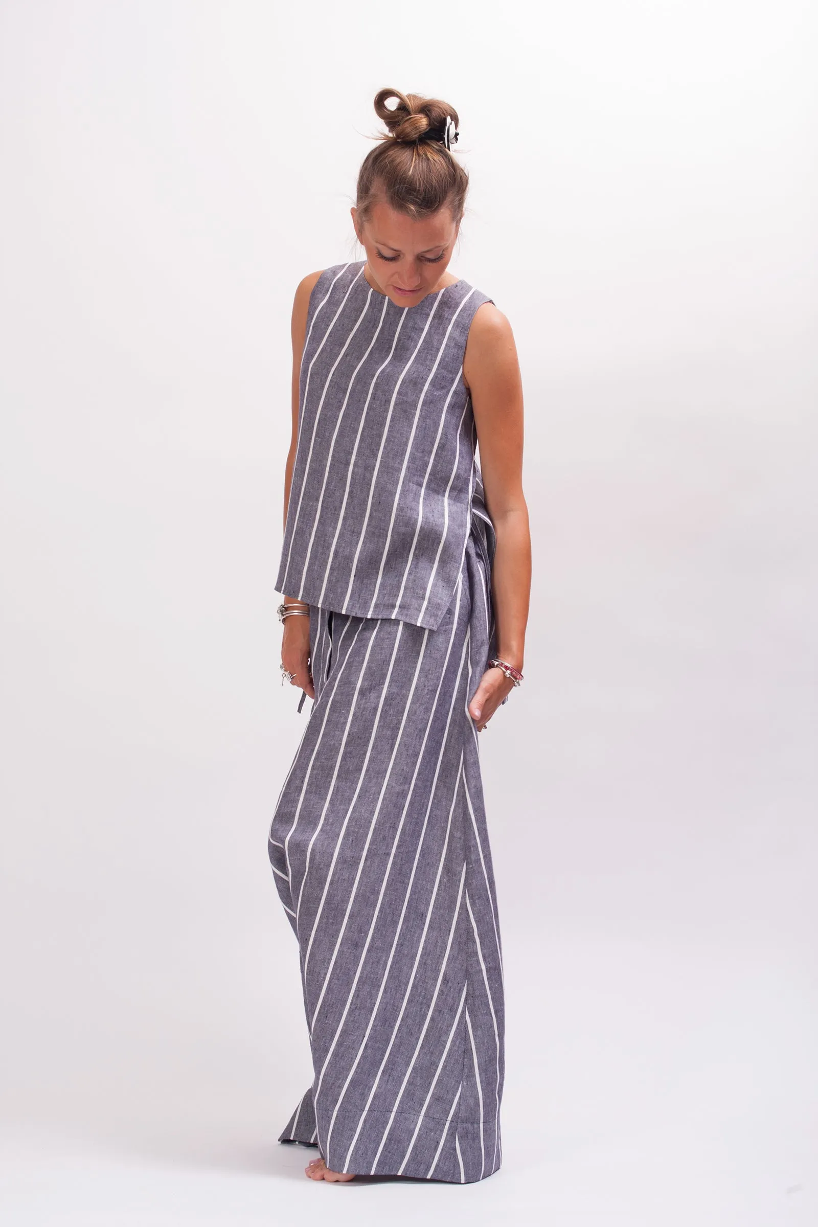 Extravagant Linen Harem Pants