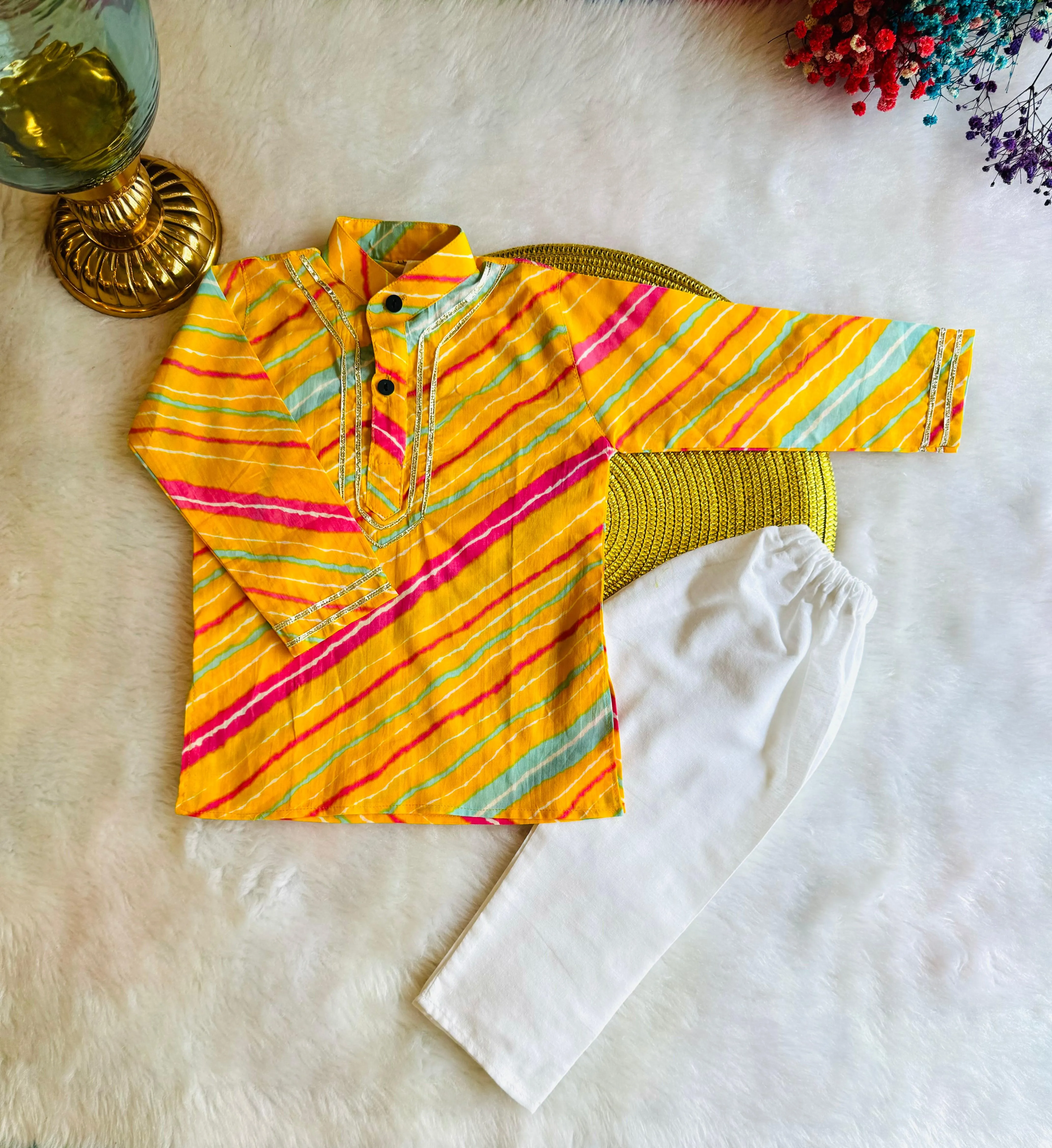 Festive Wear Kurta Pyjama Set