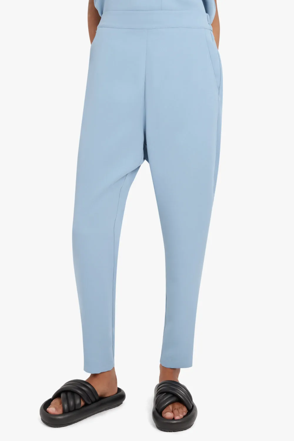 FLUID RELAXED SLIM LEG PANTS LAKE