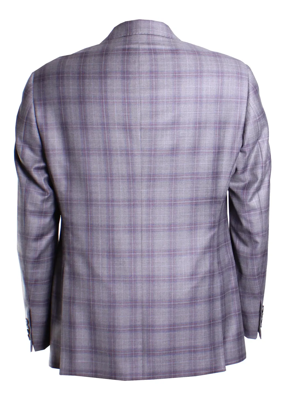 G-Line Trim Fit Windowpane Sport Coat