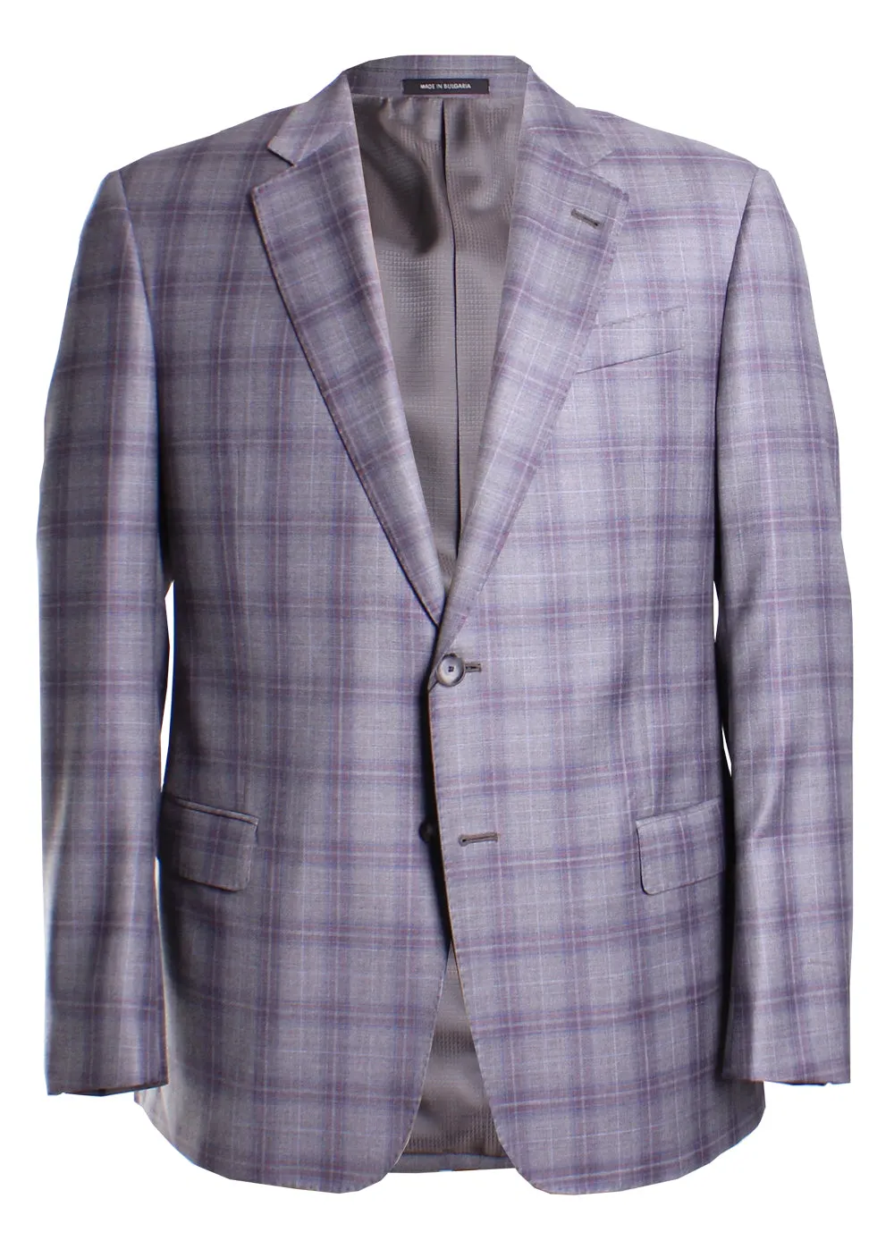 G-Line Trim Fit Windowpane Sport Coat