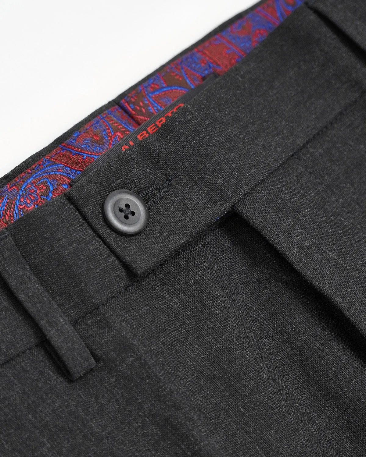 George Charcoal Ceramica Dress Pant