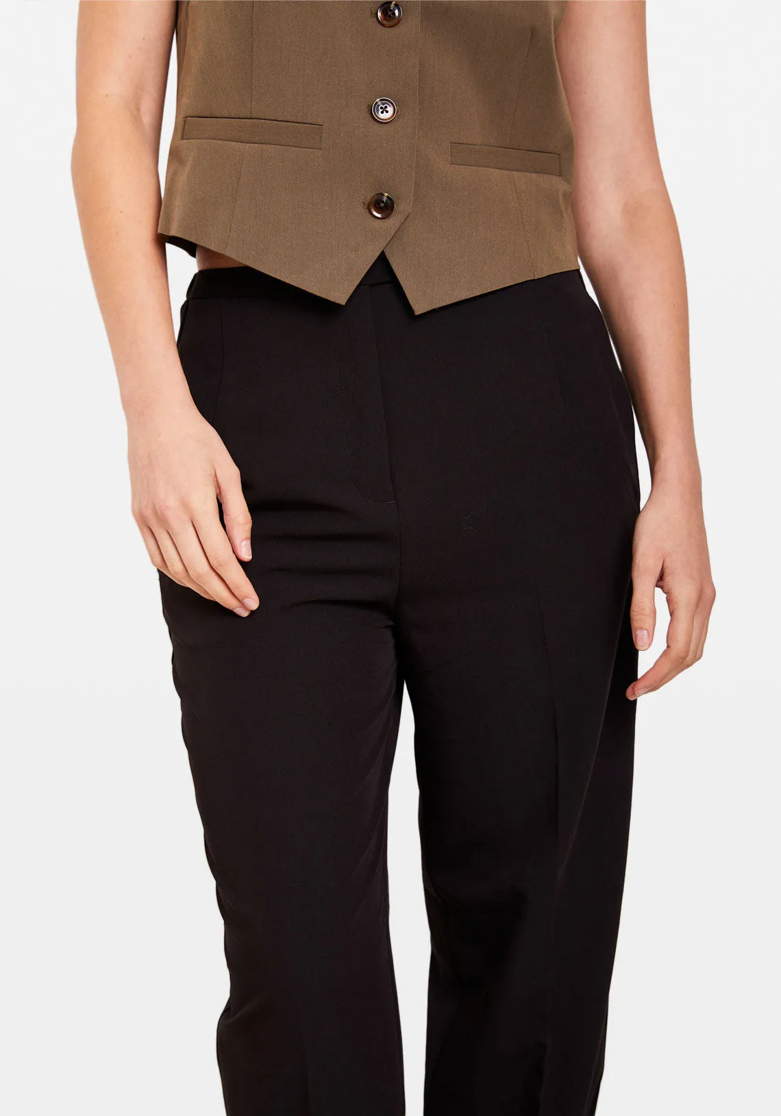 HALLIE TROUSERS BLACK