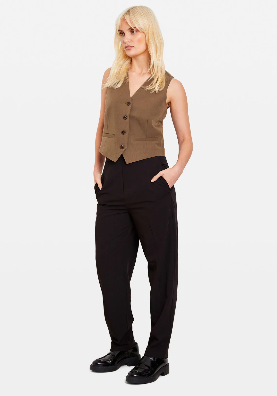 HALLIE TROUSERS BLACK