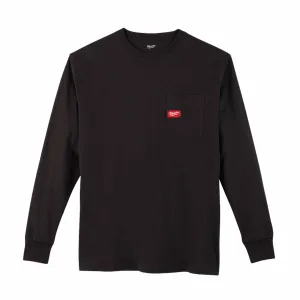 HEAVY DUTY POCKET TEE - LONG SLEEVE - 602B