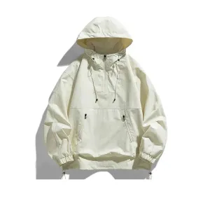 Hooded Lightweight Anorak Jacket